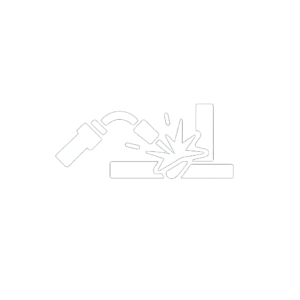 alt="Welding torch icon on metal"